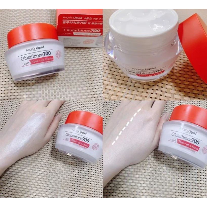 Kem Dưỡng Trắng Da Chống Nắng Angel’s Liquid Glutathione 700 Light Tone-up Cream