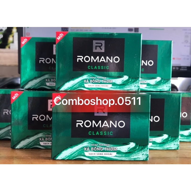 Xà bông Romano 90g xà bông thơm sạch sảng khoái
