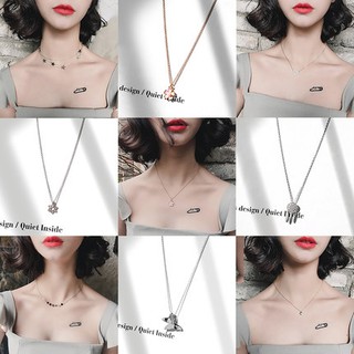 Dây Chuyền Dây Cổ Phong Cách Ulzzang Hiện Đại Nữ Tính