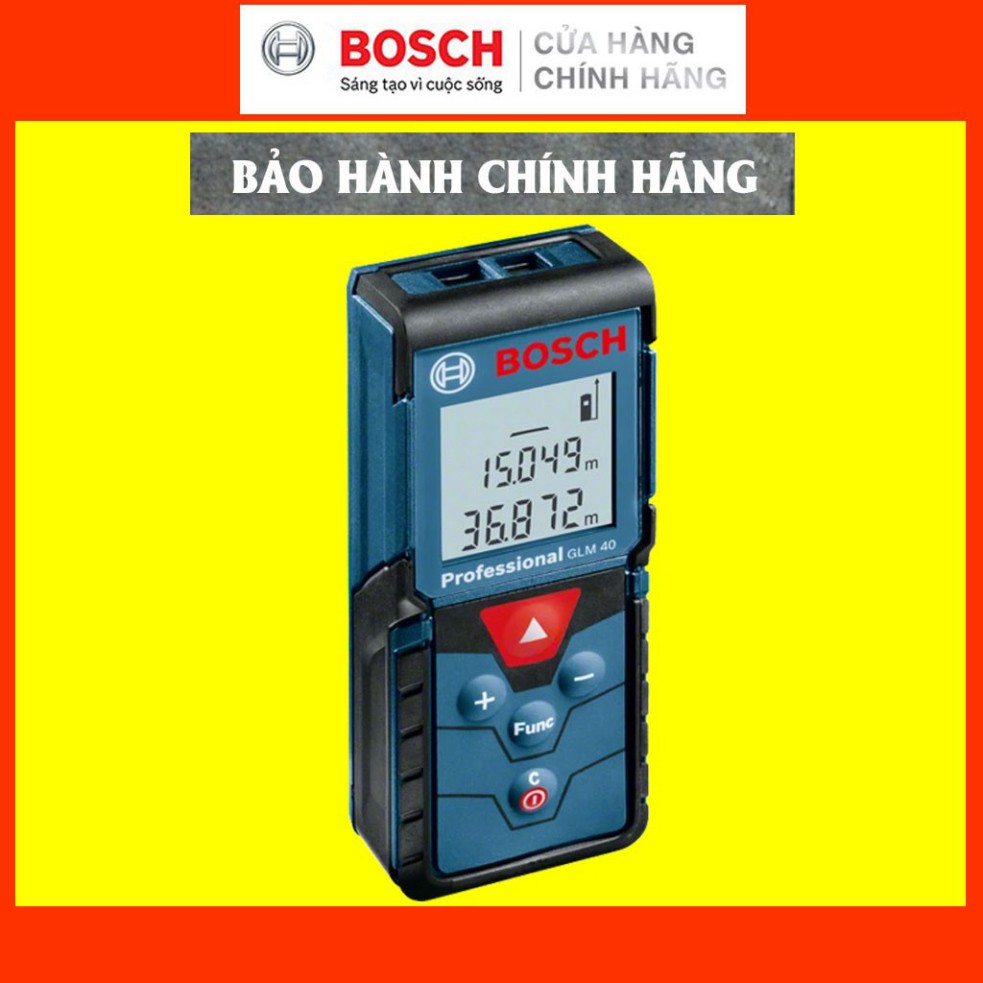 [HÀNG CHÍNH HÃNG] Máy Đo Khoảng Cách Laser Bosch GLM 40