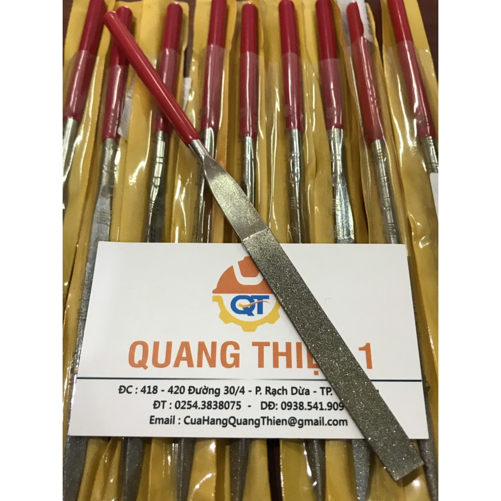 Dũa hợp kim 5" tam giác, tròn, dẹp bán nguyệt