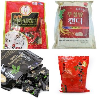 2 combo kẹo sâm hàn quốc