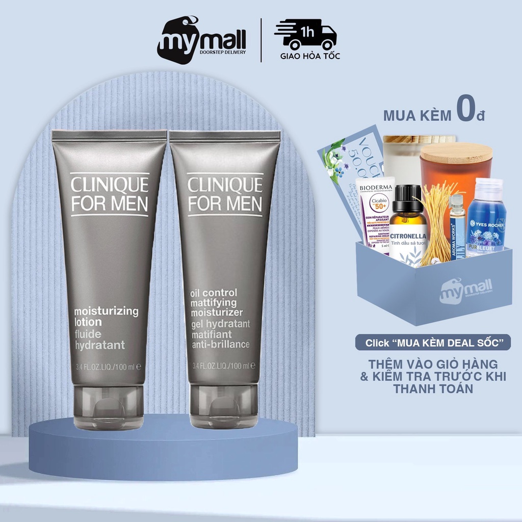 Kem Dưỡng Kiểm Soát Dầu Cho Nam Clinique For Men Oil Control Mattifying MST 100ml