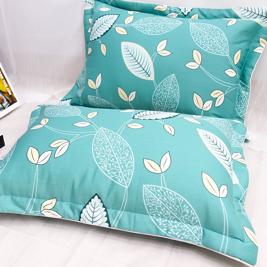 Vỏ Gối Nằm Cotton 100% lạnh, Áo gối nằm 45x65cm Hàn Quốc cao cấp (Có lót bông - ZingZingMart)