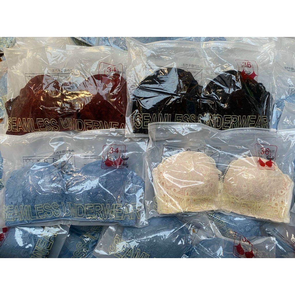 Áo Ngực Nữ Không Gọng Đệm Mỏng Mềm Mại, Áo Lót Nữ Hàng Thiết Kế Họa Tiết Ren Hoa Sexy Quyến Rũ 21A036 | BigBuy360 - bigbuy360.vn