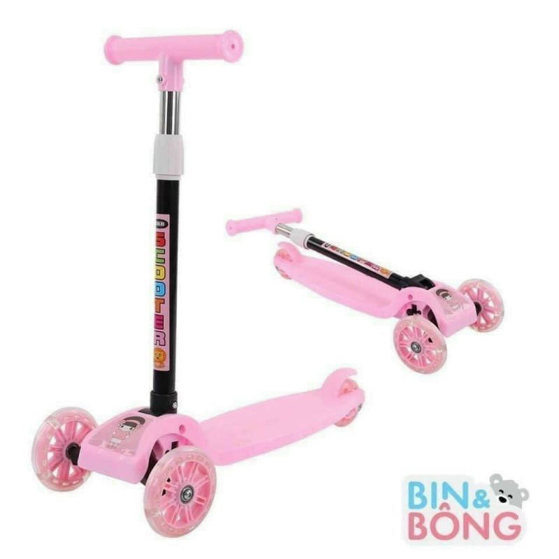 Xe trượt SCOOTER bánh phát sáng