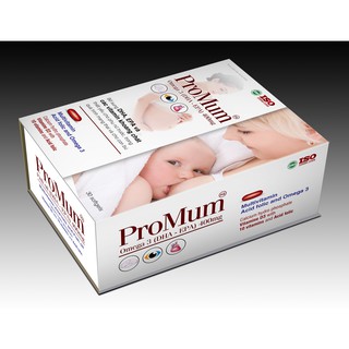 Vitamin tổng hợp bà bầu Promum IQ lọ 30 viên