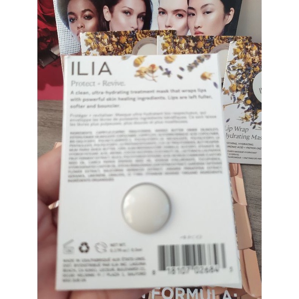 Sample Mặt Nạ Môi Căng Mọng Ilia Lip Wrap 0,5gr