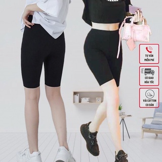 Quần Legging ngố cạp cao siêu co giãn, siêu mịn, siêu dày dặn nâng mông co dãn 4 chiều ChanhLeo