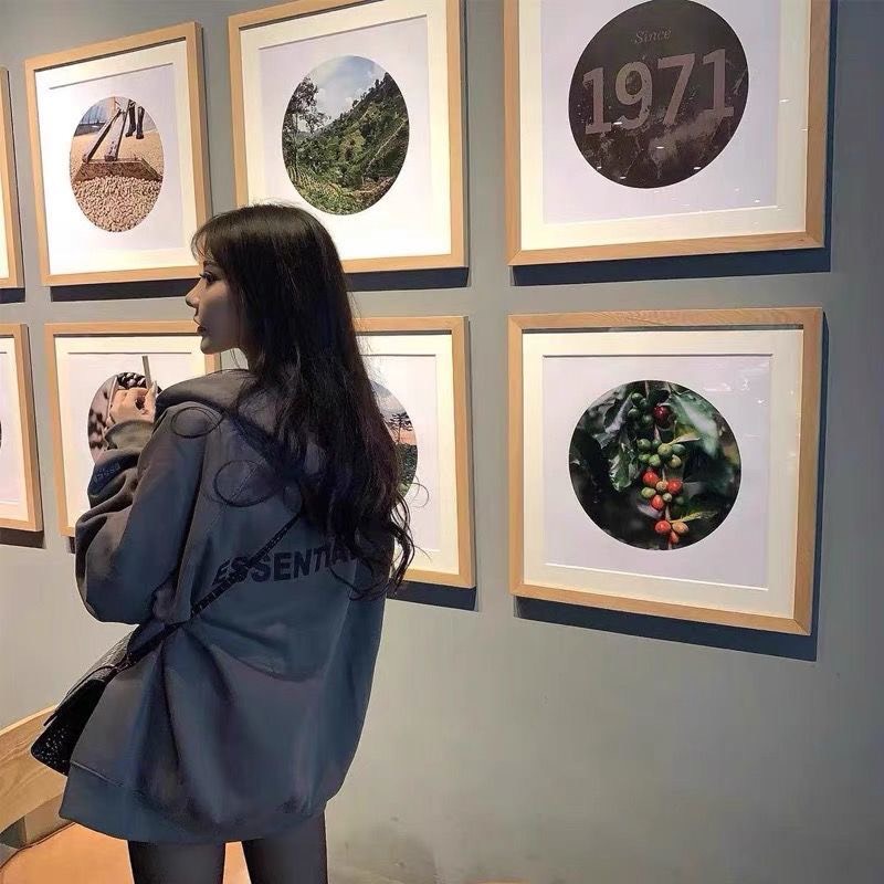 Áo khoác hoodie ESSENTIAL cực xinh lot bông dày dặn | BigBuy360 - bigbuy360.vn