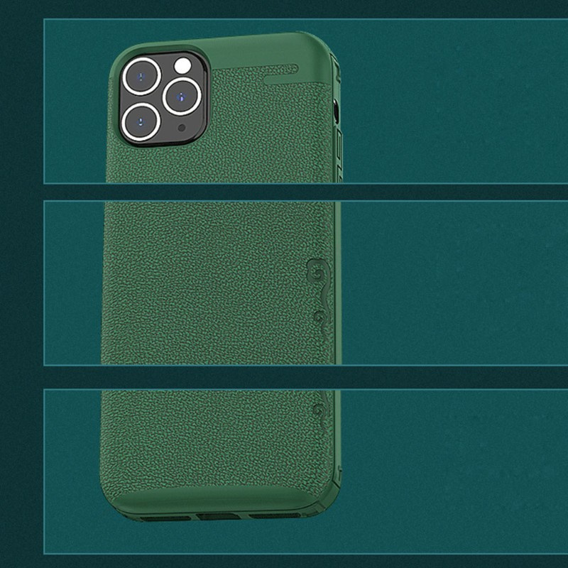 Ốp Điện Thoại Da Pu Tích Hợp Sạc Không Dây 3 Trong 1 Cho Iphone 11 Pro Max 6.5inch