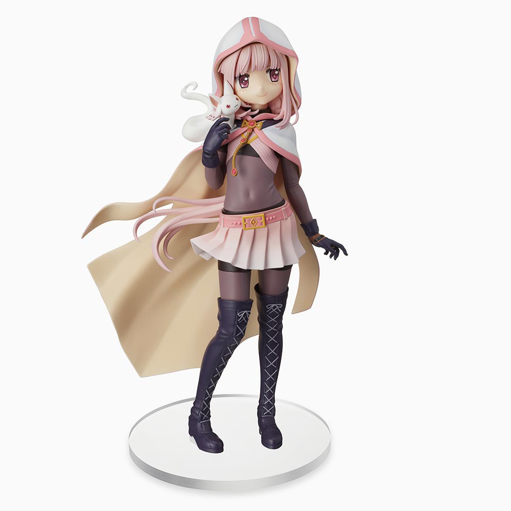 Mô Hình Figure Chính Hãng Anime Magia Record Mahou Shoujo Madoka ☆ Magica Gaiden, Kyuubey, Tamaki Iroha, SPM SEGA