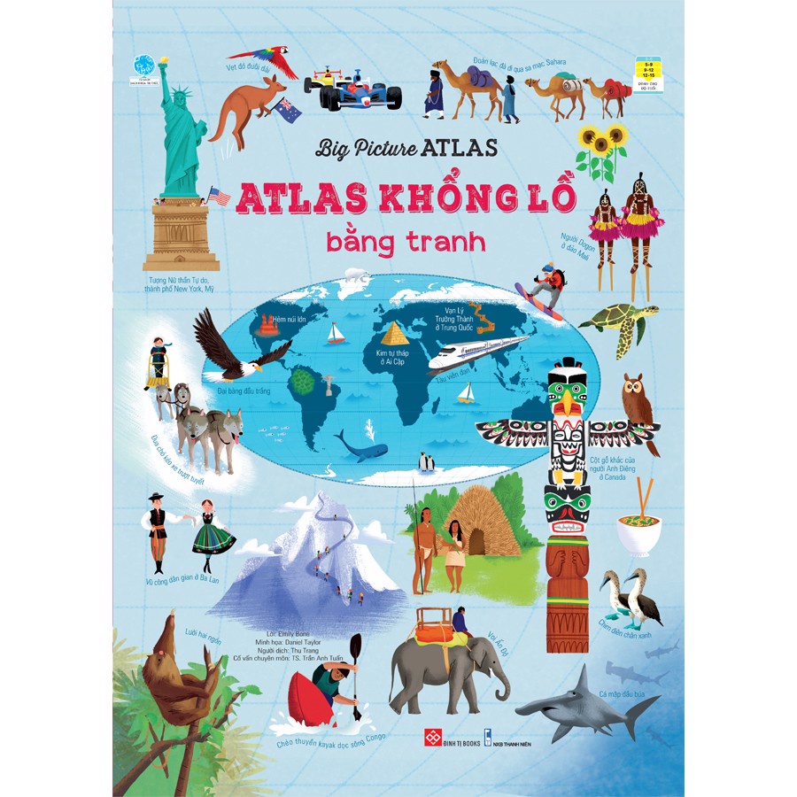 Sách-Big Picture Atlas - Atlas khổng lồ bằng tranh