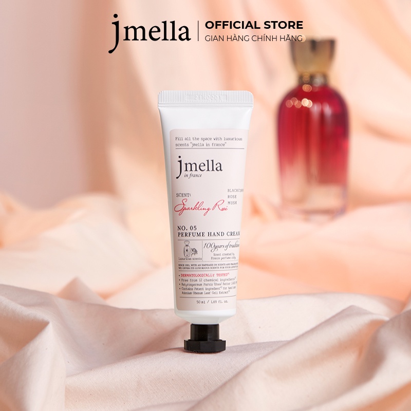 Kem Dưỡng Da Tay Jmella In France Hương Nước Hoa Perfume Hand Cream 50ml
