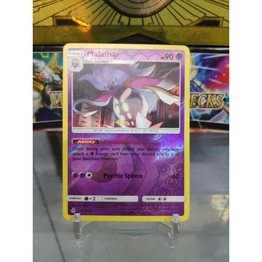 [ Dưa Hấu Yugioh ] Lá bài thẻ bài Pokemon Malamar