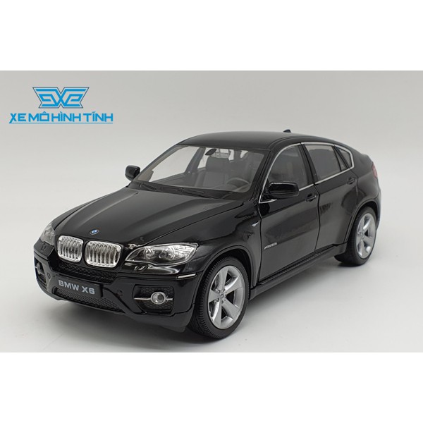 Xe Mô Hình Bmw X6 1:24 Welly (Đen)