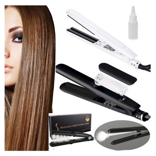 Máy Là Tóc Hơi Nước Cao Cấp Professional Hair Salon Stream Styler