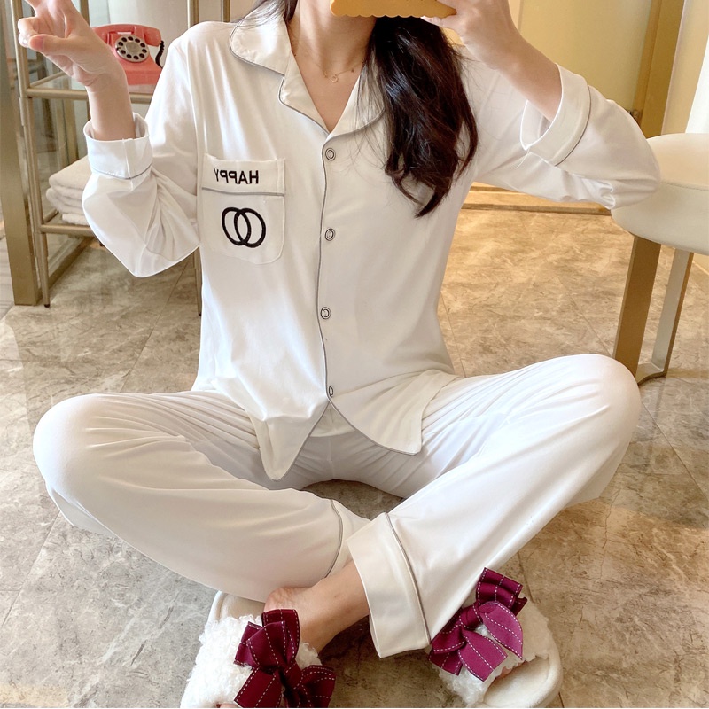 [Hàng Oder Sẵn] Bộ đồ ngủ Pyjama chất liệu Cotton co giãn 4 chiều [Hàng oder quảng châu cao cấp cực đứng form ] | BigBuy360 - bigbuy360.vn