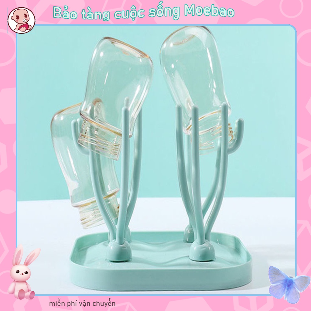 Khay úp bình sữa, núm ti cho bé