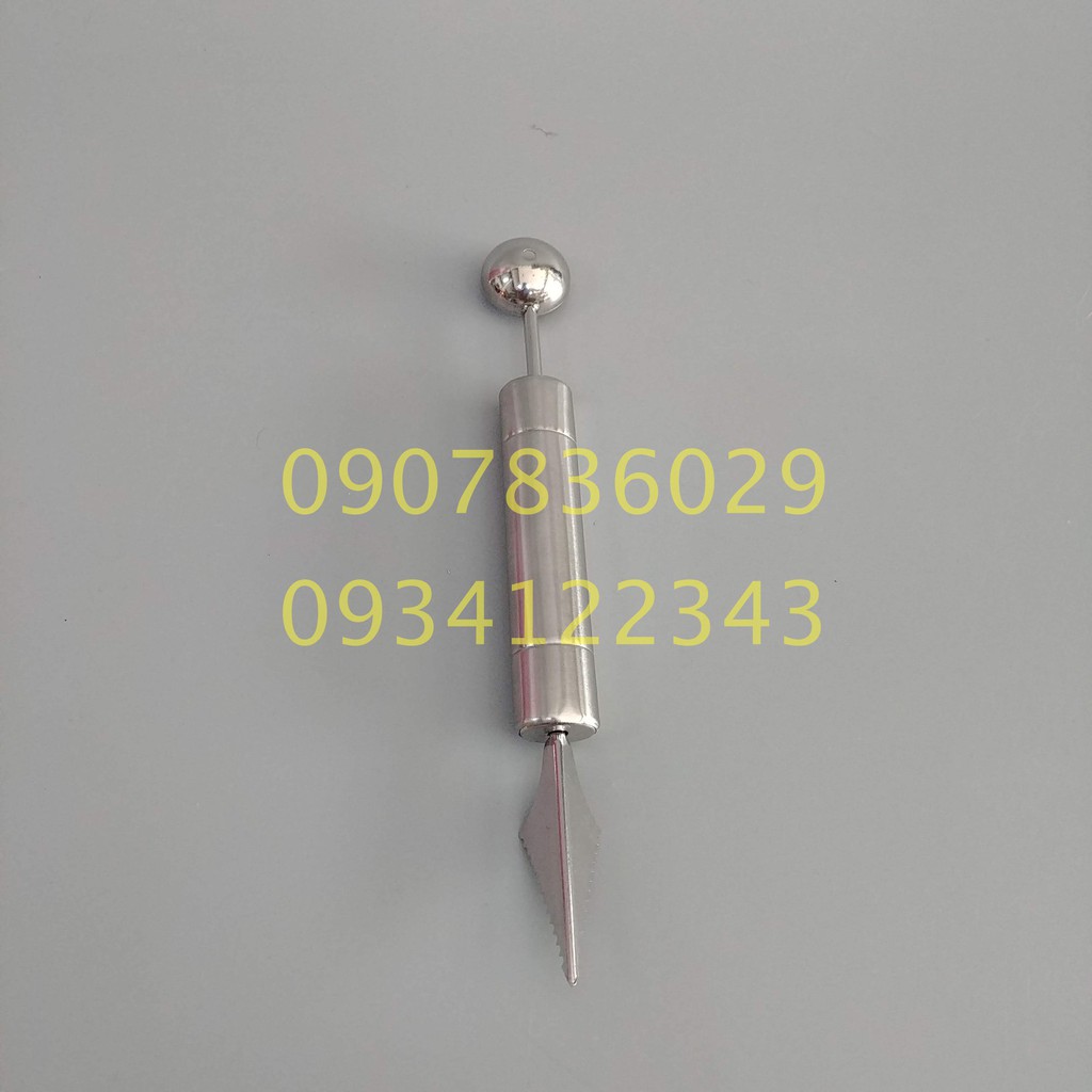 Muỗng múc tỉa trái cây 2 đầu, muỗng múc hoa quả 2 đầu