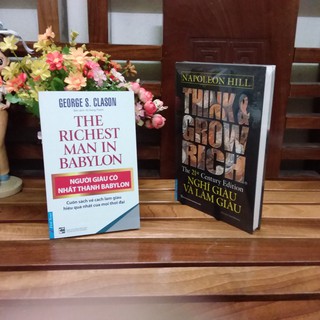 Combo Người giàu có nhất thành Babylon + Nghĩ giàu và làm giàu
