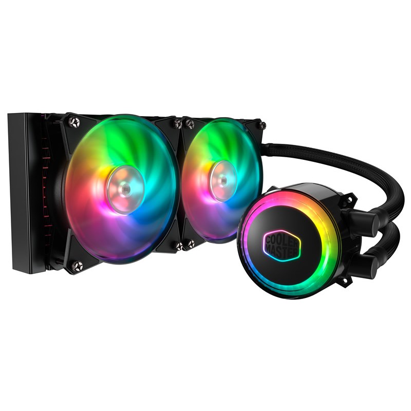 Tản nhiệt nước CPU cooler master MASTERLIQUID ML240R RGB RAINBOW