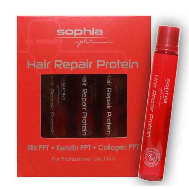 Dưỡng tóc nguyên chất Sophia  Hair Repair Protein 13ml*10 Siêu Phục Hồi Tóc Nát | BigBuy360 - bigbuy360.vn