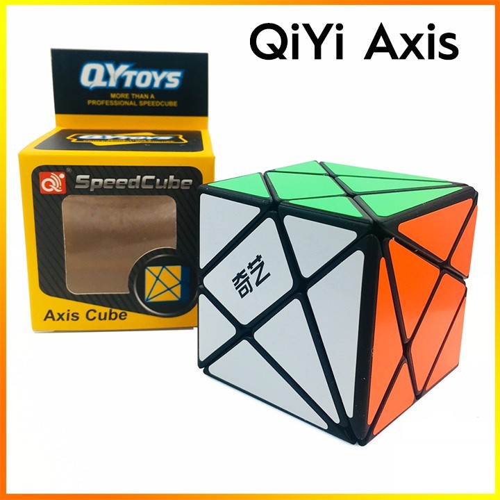 Đồ chơi Rubik Axis Qiyi Sticker - Rubik Biến Thể Phát Triển Trí Não