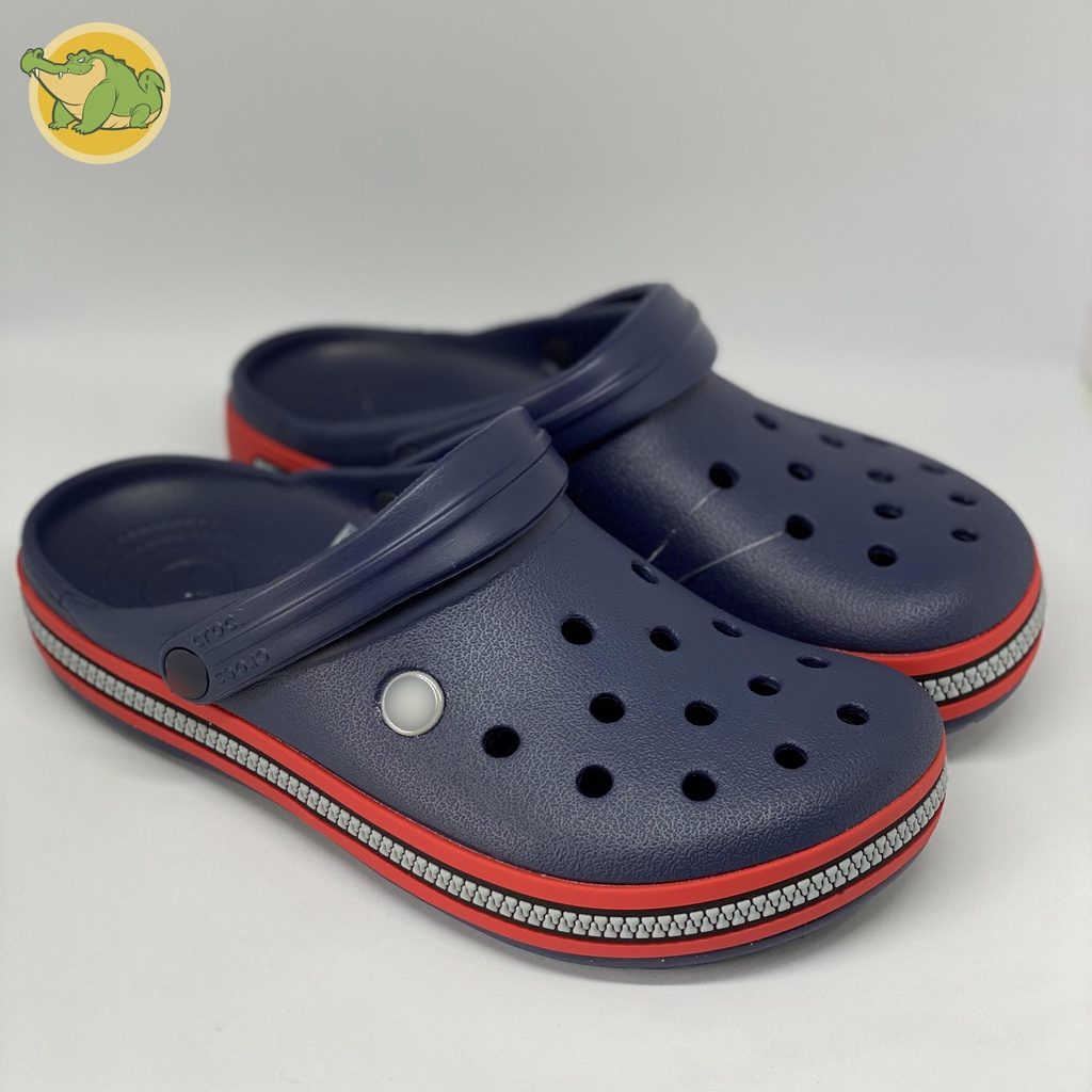 Dép CROCS BAND ZIPPER Nam Nữ Êm Nhẹ, Mềm và Không Mùi