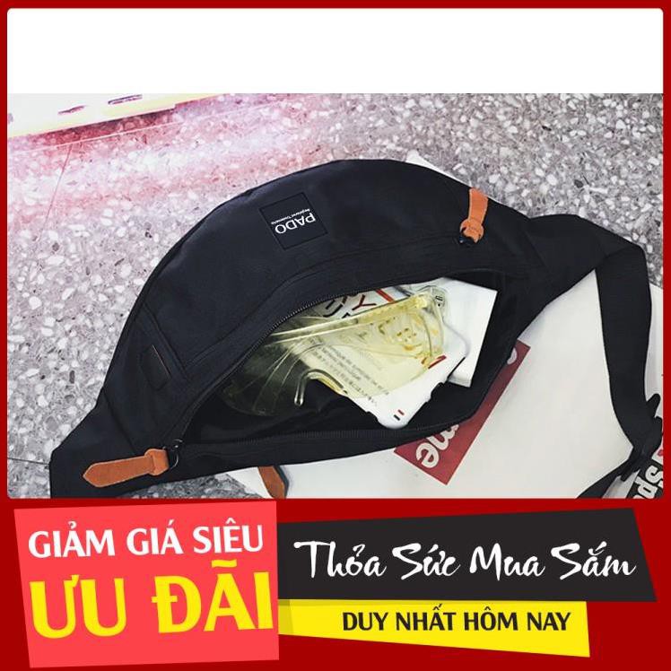 Túi Đeo Chéo Unisex New Streetbag Style, Túi Đeo Tiện Lợi, Túi Bao Tử Phong Cách Hàn Quốc PADO P472D Xịn xò cho khách iu