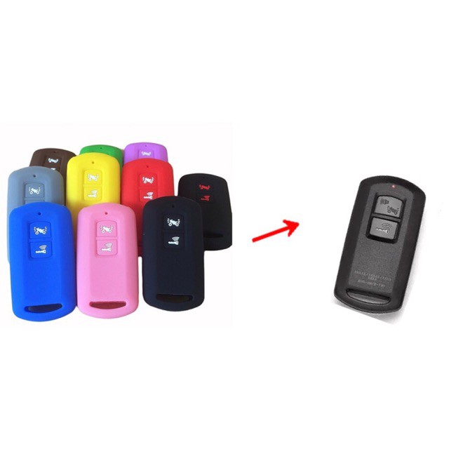 Bao (vỏ)silicon smartkey LEAD, AB, Vario 150, Vision (loại dày)