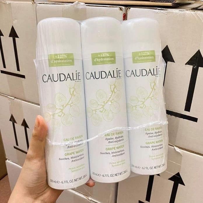 Xịt Khoáng Caudalie Grape Water Pháp 200ML - Xịt Khoáng Chiết Xuất 100% Nho Xanh - myphamchinhhangladycare