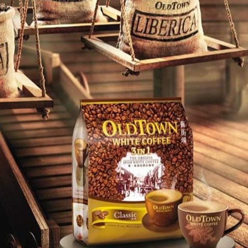 Cà phê OldTown White Coffee Cà Phê Trắng Malaysia Vị Classic 15 Gói x 40 G SÀI GÒN ĐẶC SẢN