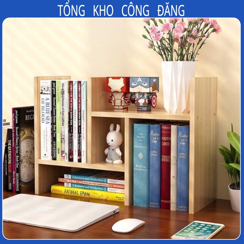 KỆ SÁCH MINI ĐỂ BÀN BẰNG GỖ - ĐẸP - GIÁ RẺ - CHẤT LƯỢNG CAO