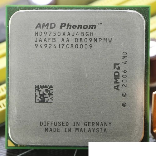 Ổ cắm AMD Phenom X4 9750 CPU 2.4Ghz/ 2M /125W / 2000GHz AM2+ 940 pin