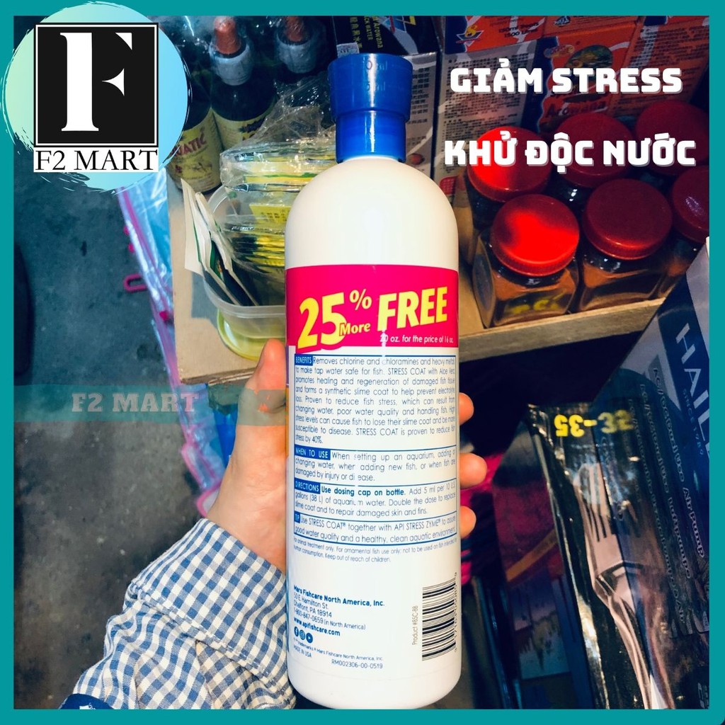 API STRESS COAT THẦN DƯỢC DÀNH CHO CÁ CẢNH, CÁ RỒNG, KOI (Hàng Công Ty)