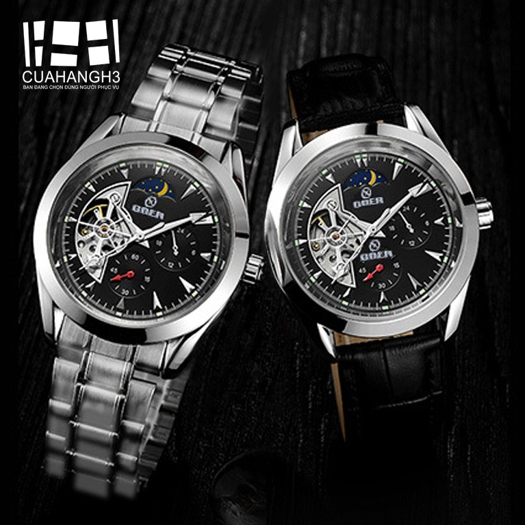 Đồng hồ cơ nam Goer Tourbillon Automatic