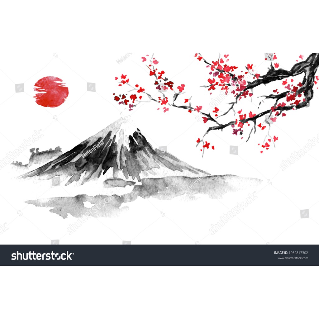 Tranh lụa 3d Phong Cảnh Nhật Bản PCNB-04