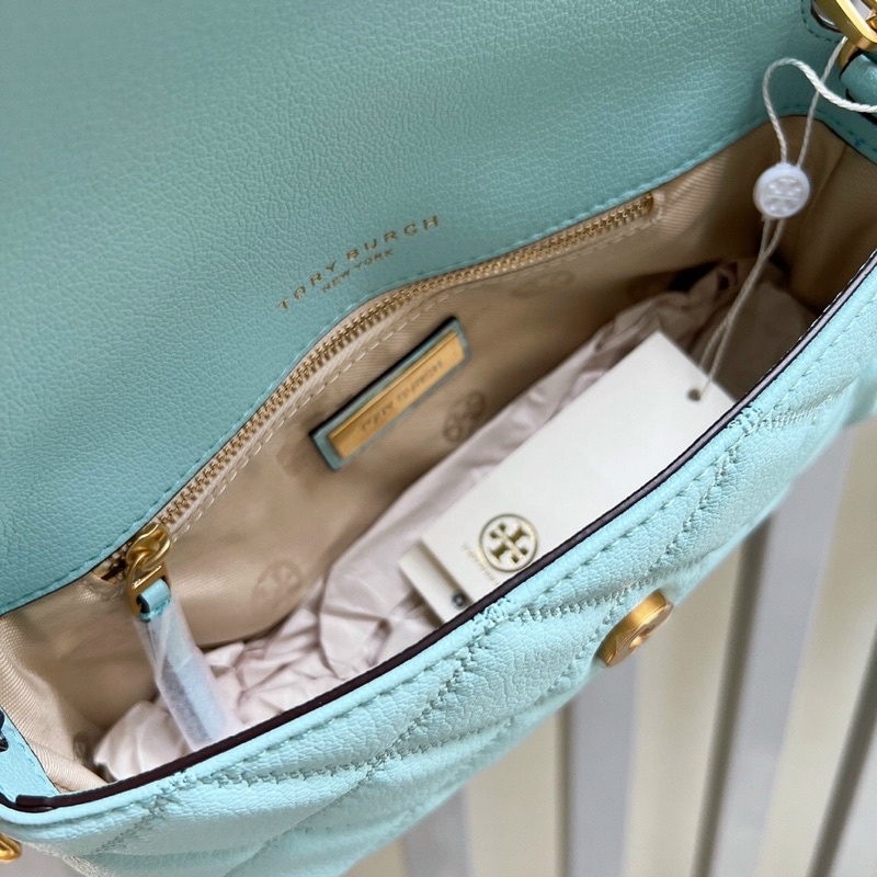 Túi xách nữ da thật Tory burch trần trám trẻ trung, mẫu mới 2022