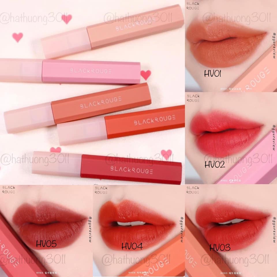 Son Black Rouge Half N Half Water Velvet | BigBuy360 - bigbuy360.vn