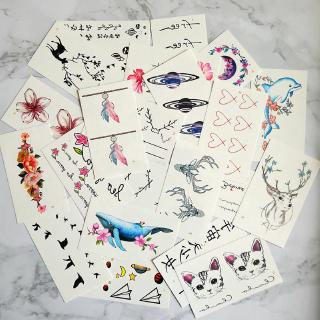 Set 50 Hình Xăm Dán Trang Trí Tạm Thời