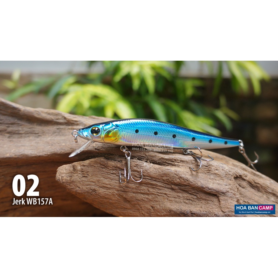 Mồi Lure Megabarra Jerk WB157A | 14.5g - 110mm