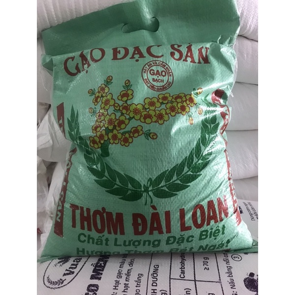 10kg gạo thơm đài loan dẻo vừa mềm cơm