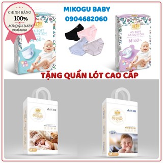 [KÈM QUÀ TẶNG]TÃ/BỈM YIYING BÔNG/YIYING BABY/TÊN LỬA CHÍNH HÃNG XUẤT ÂU QUẦN/DÁN ĐỦ SIZE S72/M60/L52/XL44/XXL40/XXXL36