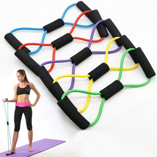 Dây Kéo tập Yoga-Gym đàn hồi, tập tay hình số 8 đa năng siêu tiện lợi