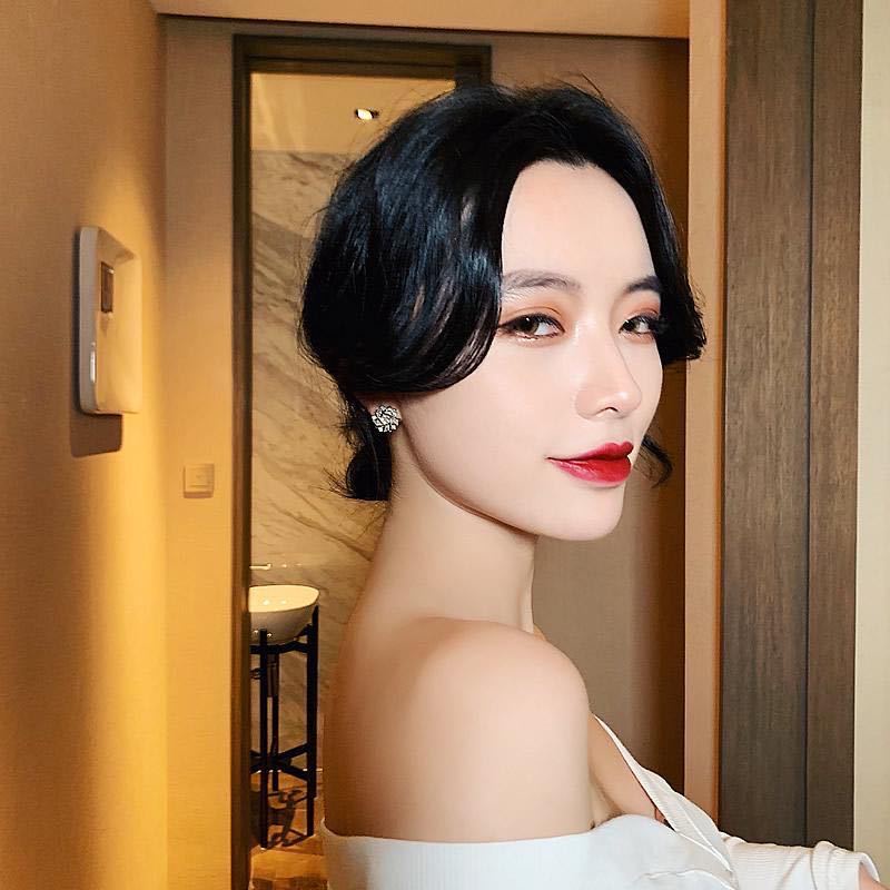 Khuyên Tai Hình Thánh Giá Phong Cách Hàn Quốc Thanh Lịch