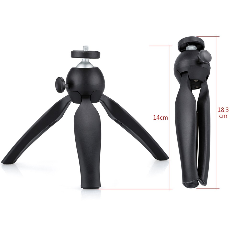 ✔️✔️ Giá đỡ điện thoại 3 chân Tripod K3 XOAY 360 (XANH ĐEN) + Giá kẹp điện thoại 002