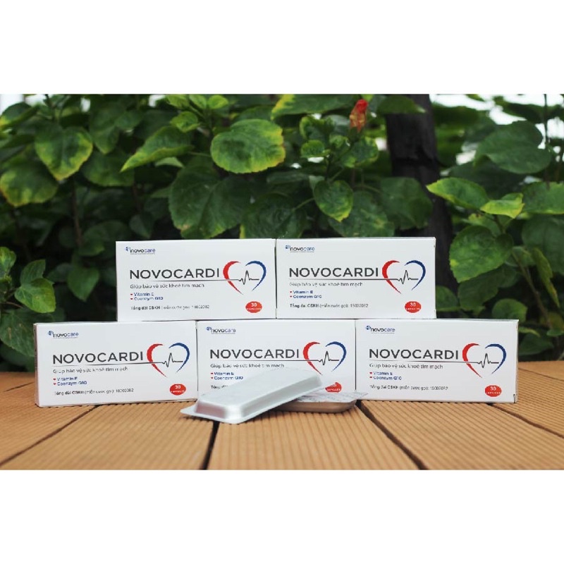 ✅ NOVOCARDI giúp bảo vệ sức khoẻ tim mạch, tăng khả năng miễn dịch của cơ thể, hạn chế sự oxy hoá tế bào