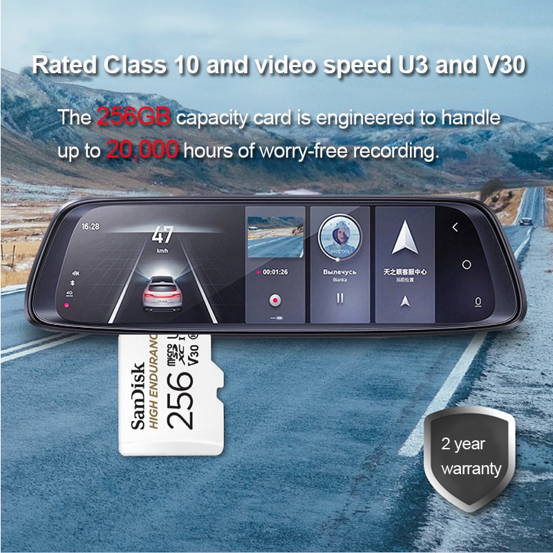 Thẻ Nhớ Micro Sd Sandisk C10 V30 U3 4k 32gb 64gb 128gb 256gb Tf Cho Điện Thoại / Máy Bay Điều Khiển