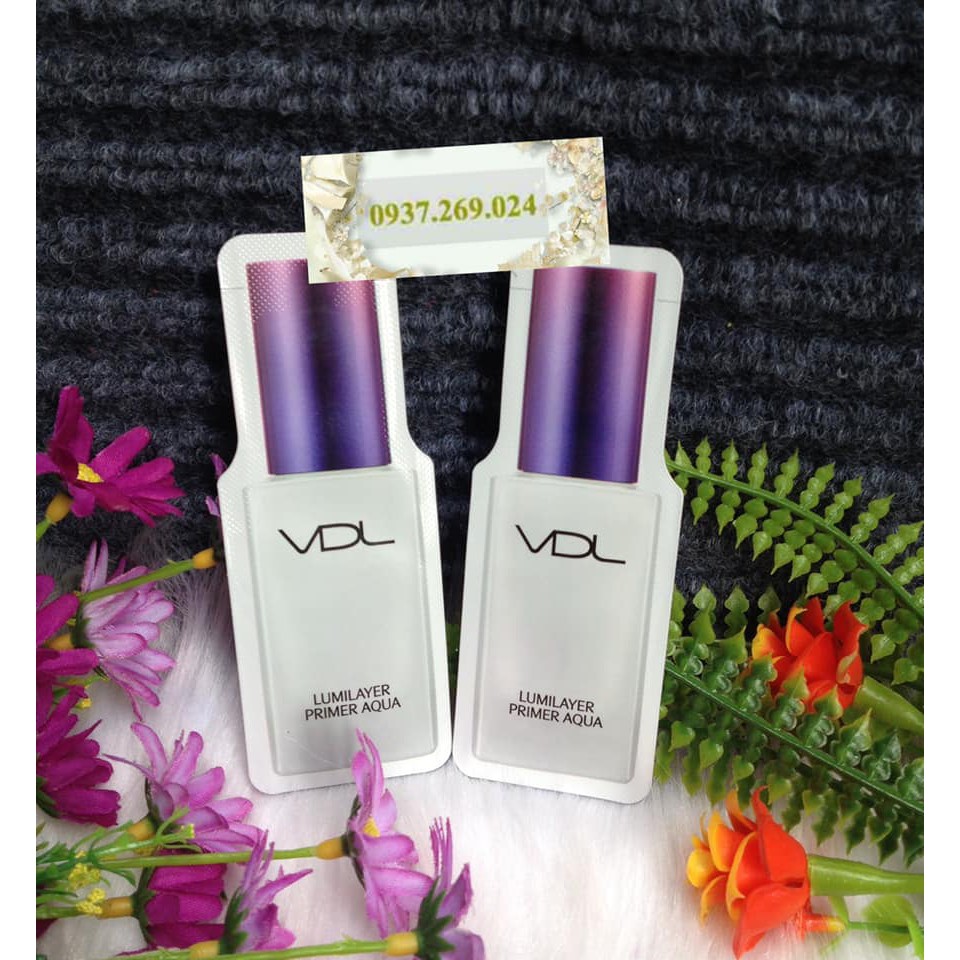 Sample Kem lót trang điểm đều màu da VDL Lumilayer Primer Aqua